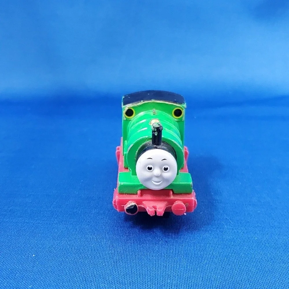 Ertl Thomas the Train & Friends Tank Engine Percy #6 1987 Diecast Metal Green‎